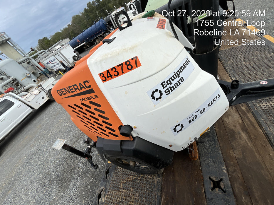 2023 Generac MLT2 Diesel, Flex Switch 120V Input, Powerzone Controller, (4) 320W LED Lights, 4kW Generator, 39.9 Gal Fuel Tank, 2" Ball, T3