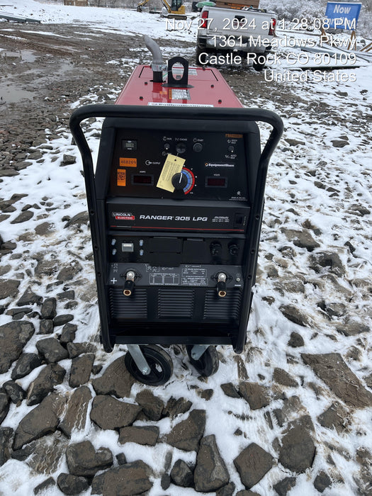 2024 Lincoln Electric Ranger 305 LPG Ranger 305 LPG (KOHLER) ONEPAK K5168-1 Red