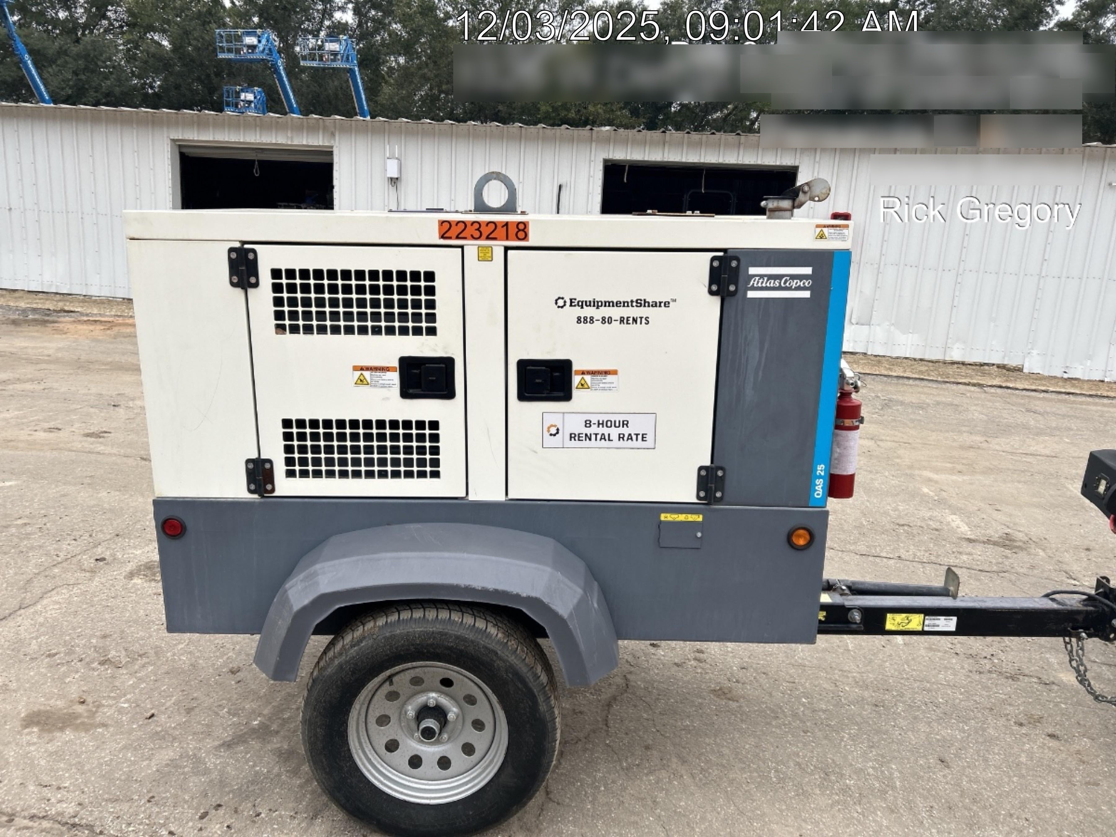 2022 ATLAS COPCO QAS25