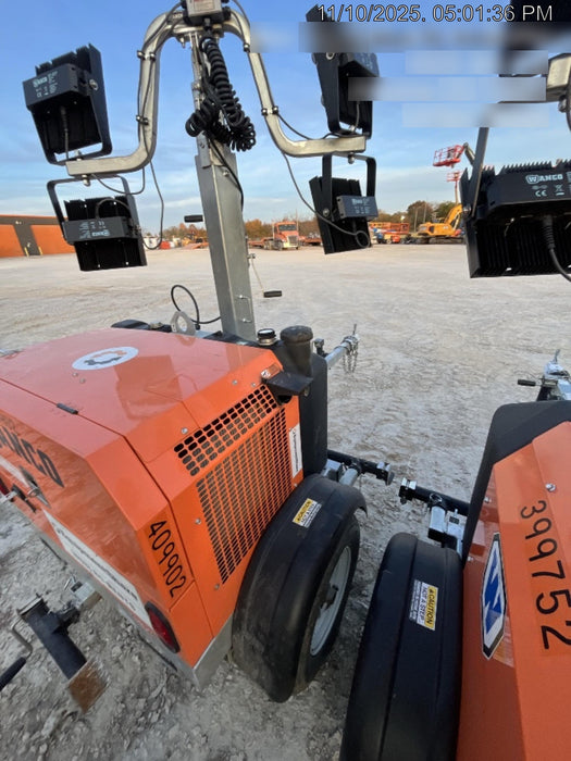 2024 Wanco WLTT-4MM4K Diesel, Deep Sea Controller, Shore Power Plug, Auto Start, (4) 350W LED Floodlights, 4kW Generator, 60 Gal Fuel Tank, 2" Ball, T3