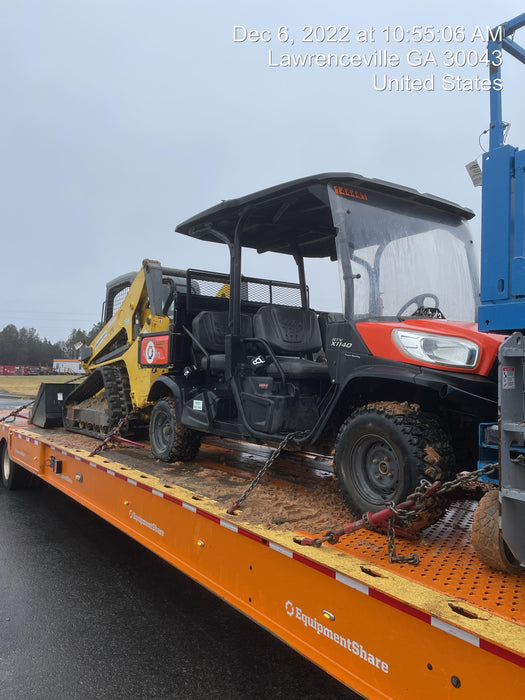 2021 Kubota RTV-X1140W-H Plastic Canopy, Windshield Acrylic Clear, LED Strobe Light, Wire Harness Kit, Back up Alarm