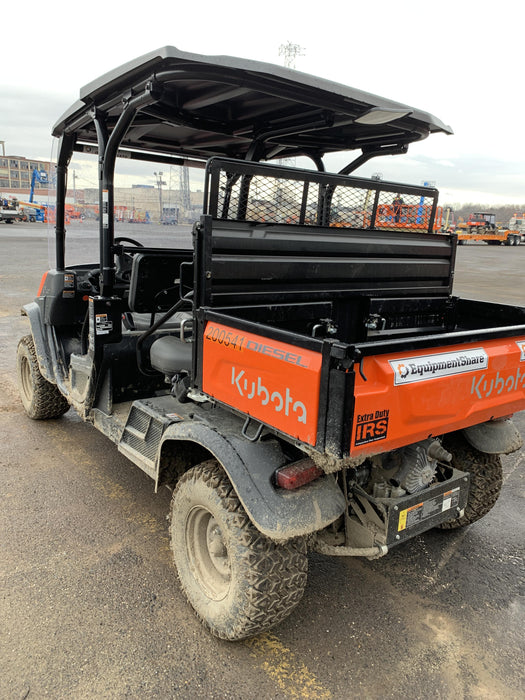 2022 Kubota RTV-X1140W-H Plastic Canopy, Windshield Acrylic Clear, LED Strobe Light, Wire Harness Kit, Back up Alarm