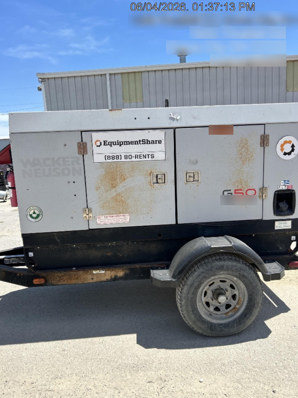2019 WACKER NEUSON G50