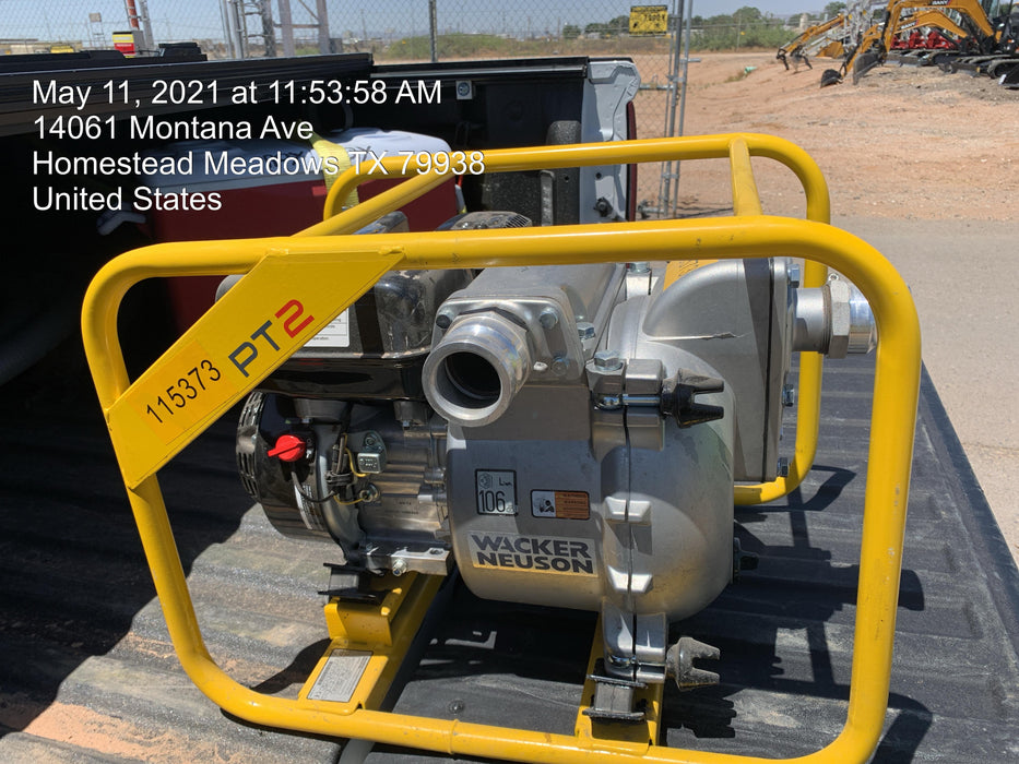2020 WACKER NEUSON PT2A