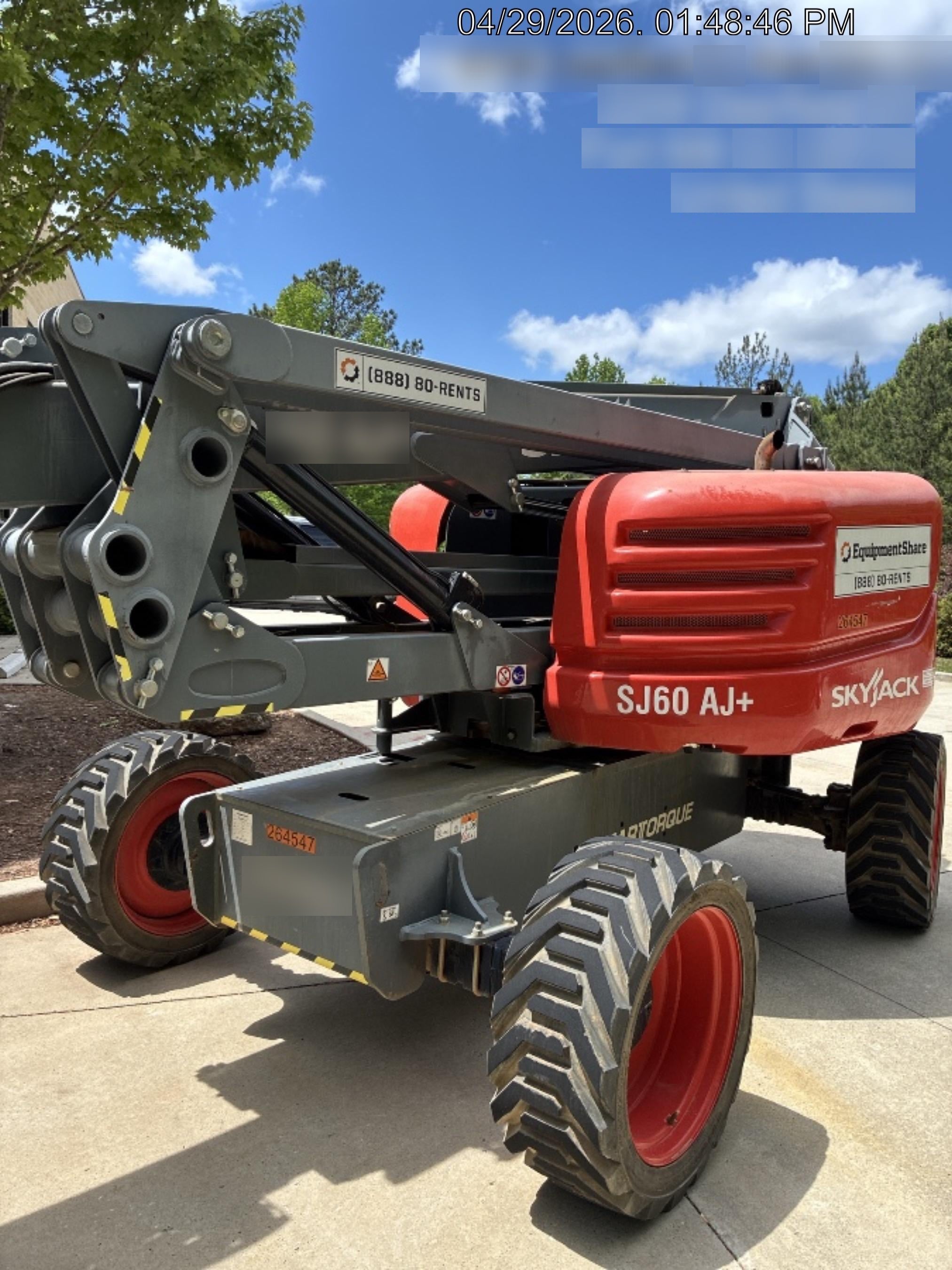 2022 SKYJACK SJ60 AJ+