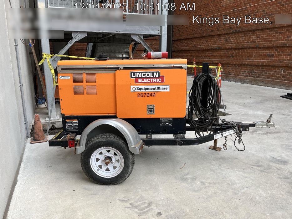 2022 Lincoln Electric LE400 Kubota V1505, Trlr, Cable Rack, Light Kit, ES Decals, T3