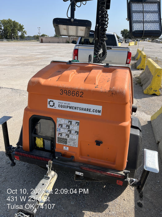 2024 Generac MLT2 Diesel, Flex Switch 120V Input, Powerzone Controller, 
(4) 320W LED Lights, 4kW Generator, 39.9 Gal Fuel Tank, 2" Ball, T3