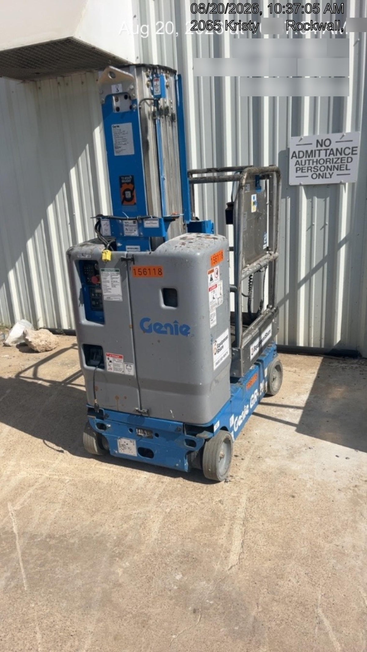2021 GENIE GR-20