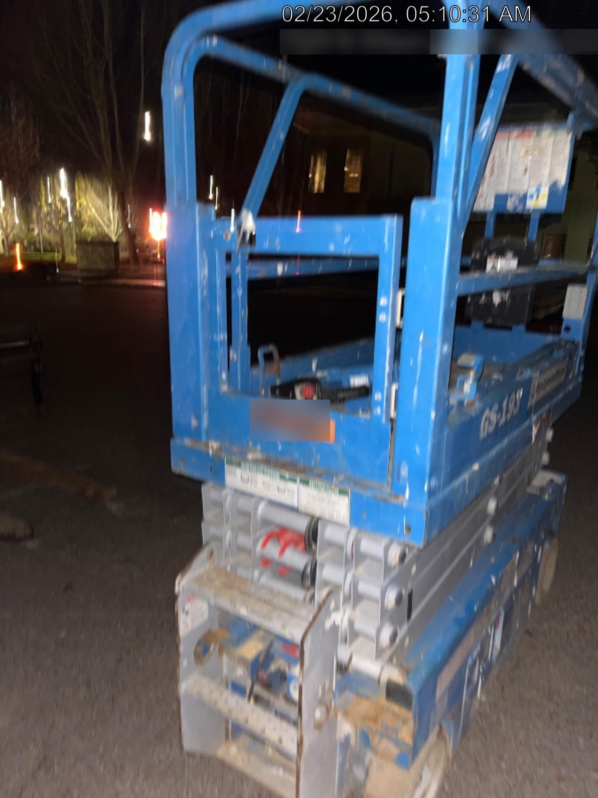 2019 Genie GS-1930 Half Height Swing Gate, 800W Inverter