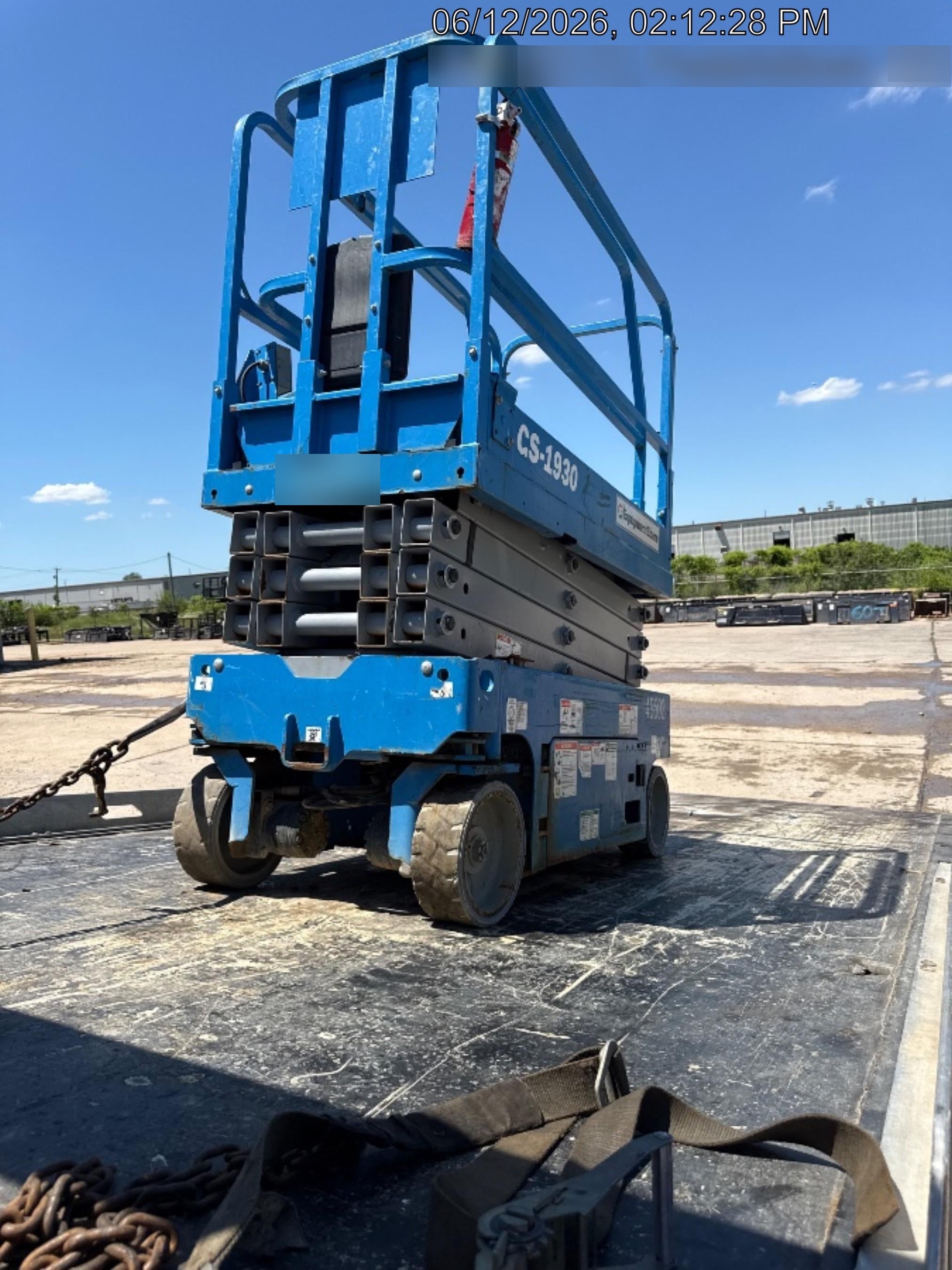 2019 Genie GS-1930 Fixed rails with chain Entry