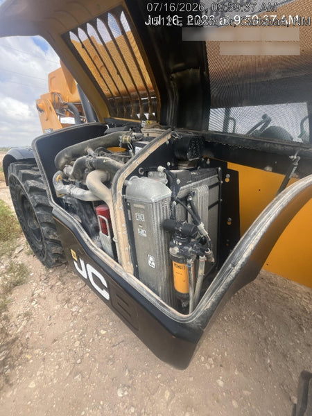 2020 JCB 509-42 Canopy, Solid Tires, Work Lights, Beacon, Aux Hydraulics, Back up Alarm, Lifting Eye, ES Decals
