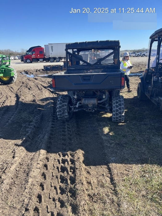 Polaris Pro XD 4000D AWD Canopy, Diesel, 4-6 Passenger, LED Strobe, Rearview Mirror