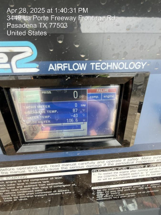 2025 AIRMAN PDSF375DP-6E1