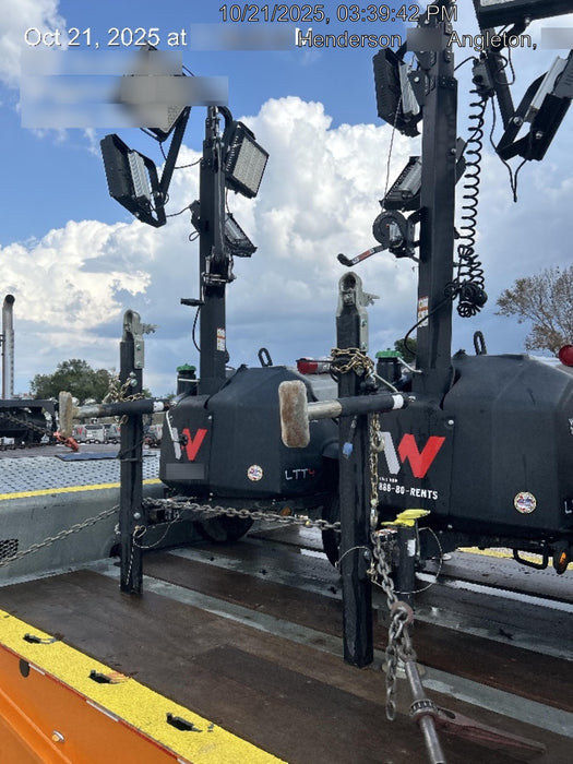 2018 Wacker Neuson LTV6L-MH Wacker Neuson LTV6L Towable Light Tower