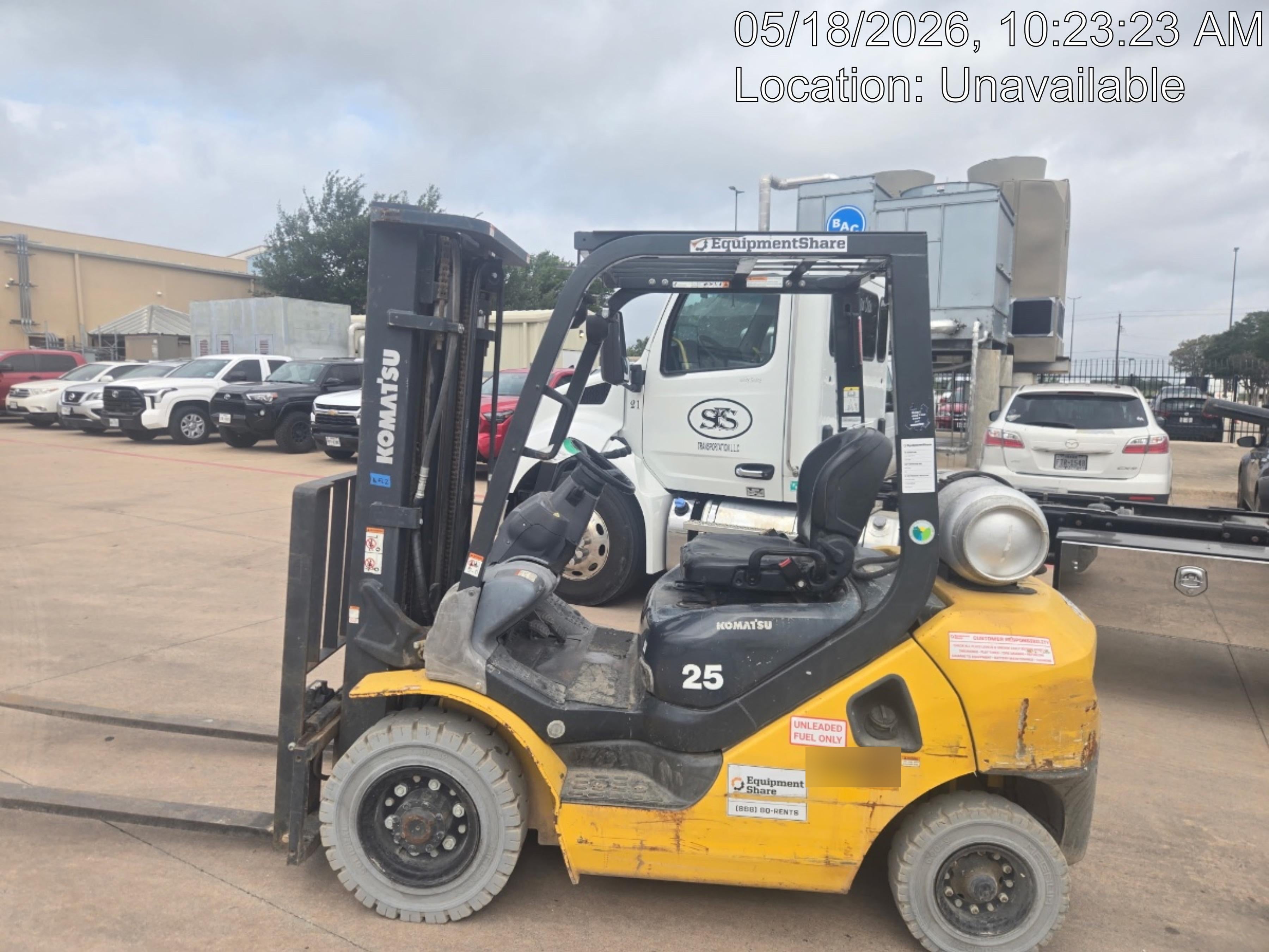 2018 KOMATSU FG25HT-16