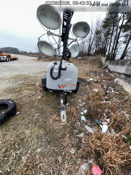 2019 Wacker Neuson LTV6L-MH Wacker Neuson LTV6L Mobile Light Tower w/Fuel Level Sensor Installed