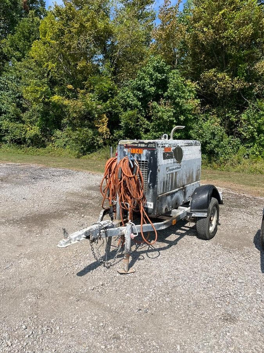 2019 Lincoln Electric Vantage 322 Welder Ready-Pak 3, Two wheel trailer, Fender and Light kit, Cable Rack