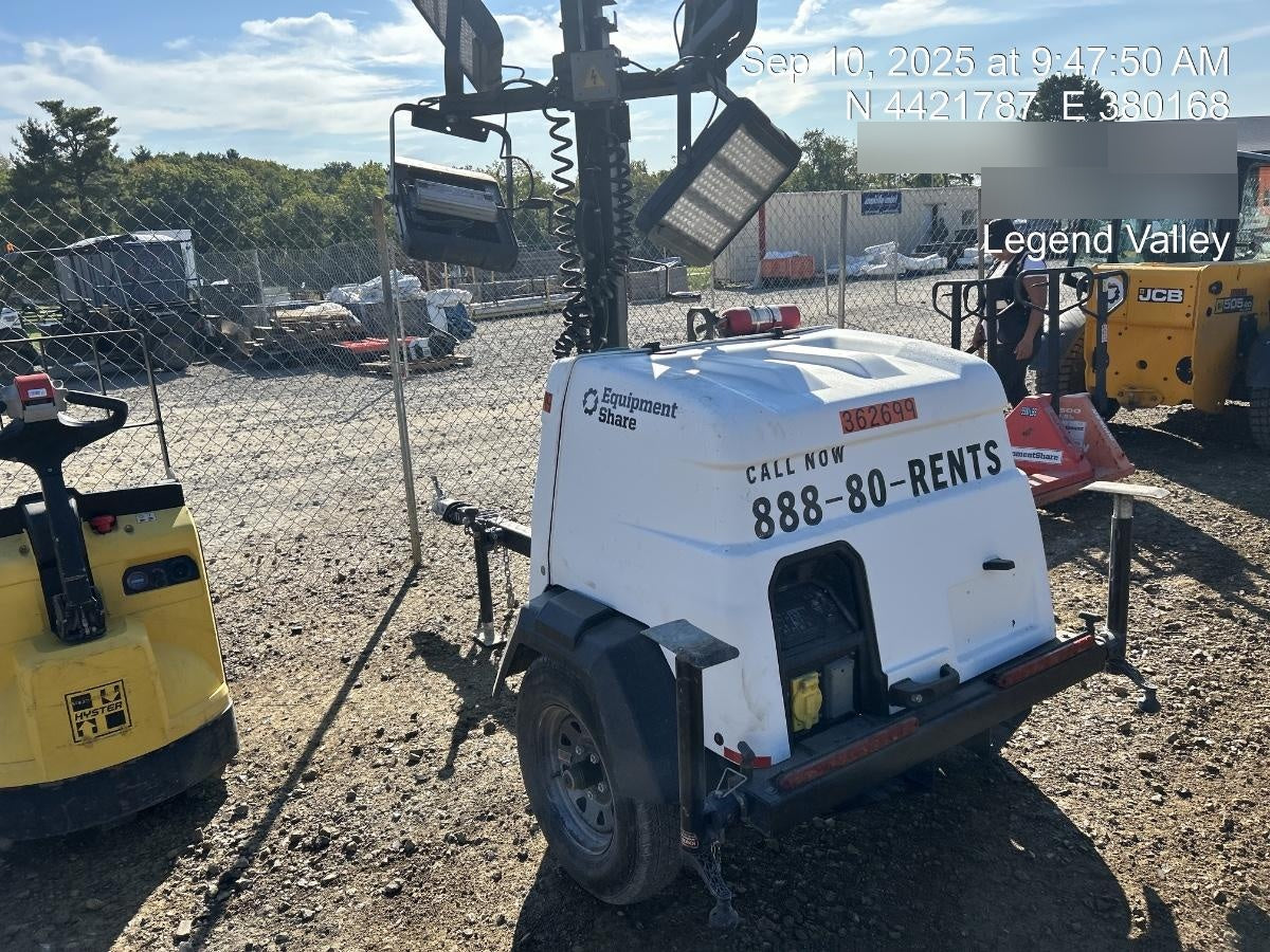 2023 Generac MLT2 Diesel, Flex Switch 120V Input, Powerzone Controller, 
(4) 320W LED Lights, 4kW Generator, 39.9 Gal Fuel Tank, 2" Ball, T3
