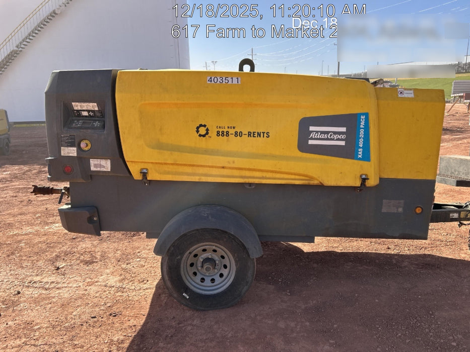 2024 ATLAS COPCO XAS 400-200 PACE PFF