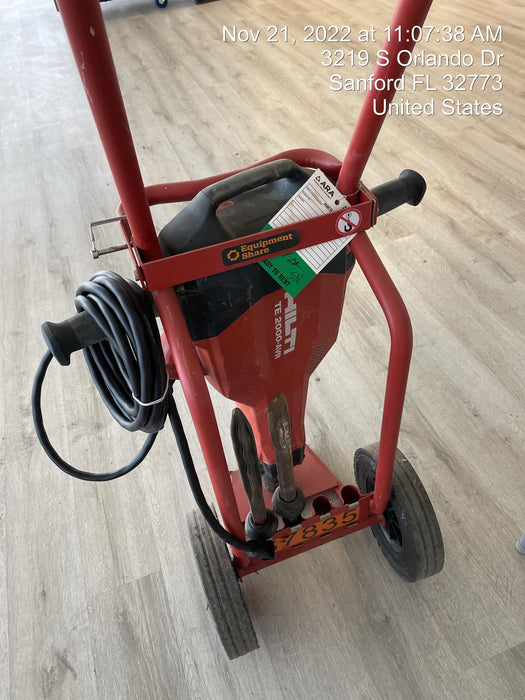 2020 HILTI TE 2000-AVR