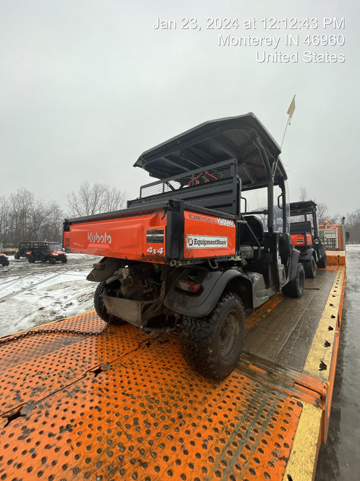 2022 Kubota RTV-X1140W-H Plastic Canopy, Windshield Acrylic Clear, LED Strobe Light, Wire Harness Kit, Back up Alarm