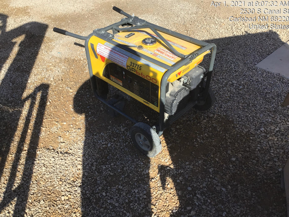 2019 WACKER NEUSON GP6600A