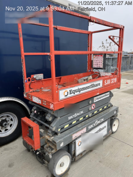 2019 Skyjack SJIII-3219 Standard w/Trojan Batteries