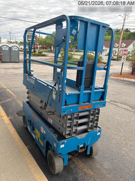 2020 Genie GS-1930 Fixed rails with chain entry gate - Pre A92.20
