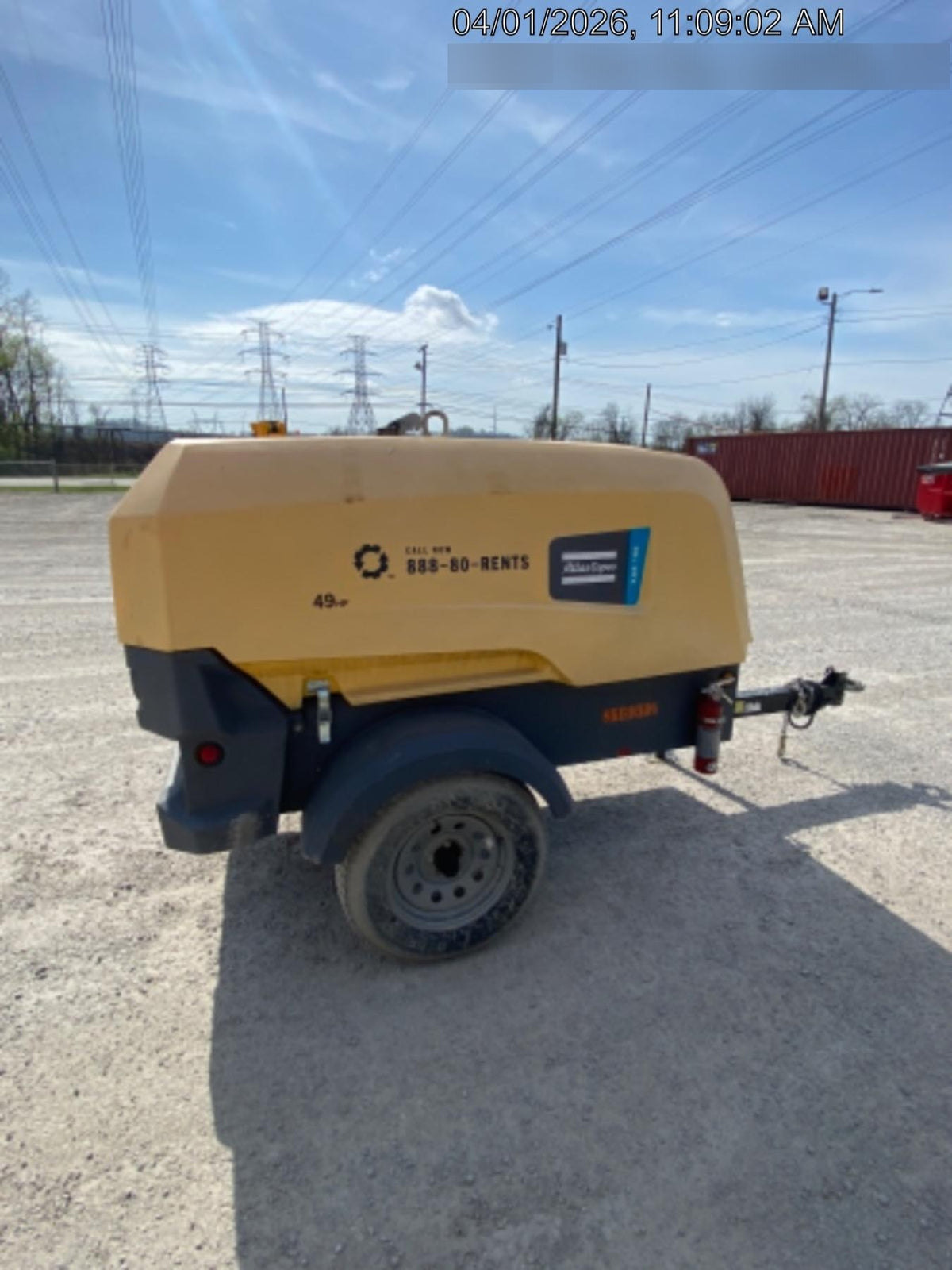 2023 ATLAS COPCO XAS188 CWK