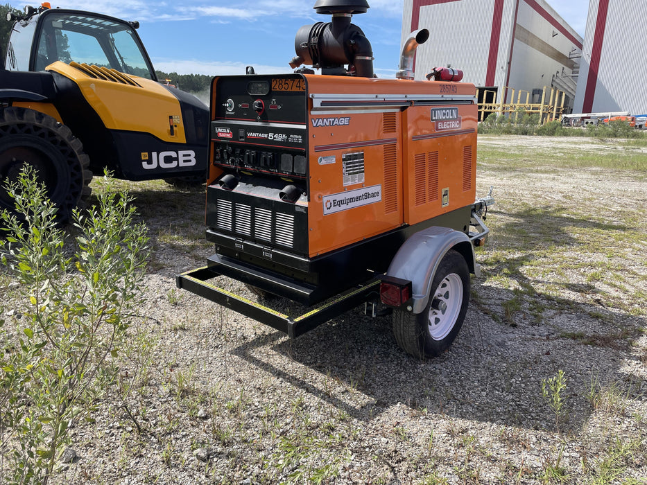 2022 Lincoln Electric Vantage 549X Crosslink Technology, Trailer Mounted, ES Decals, T3