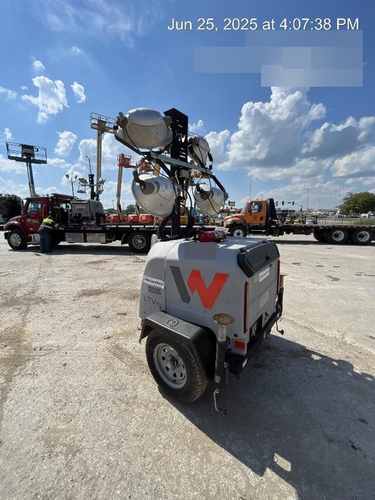 2019 Wacker Neuson LTV6L-MH Wacker Neuson LTV6L Mobile Light Tower w/Fuel Level Sensor Installed