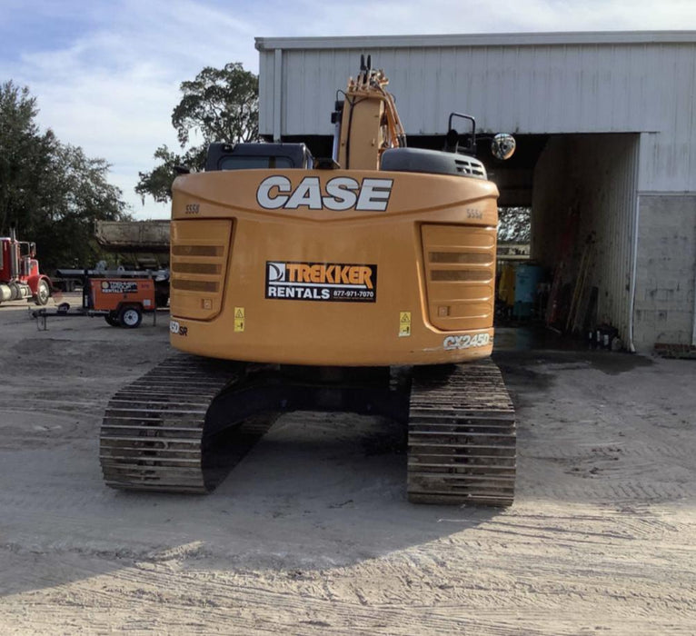 2018 CASE CX245D SR