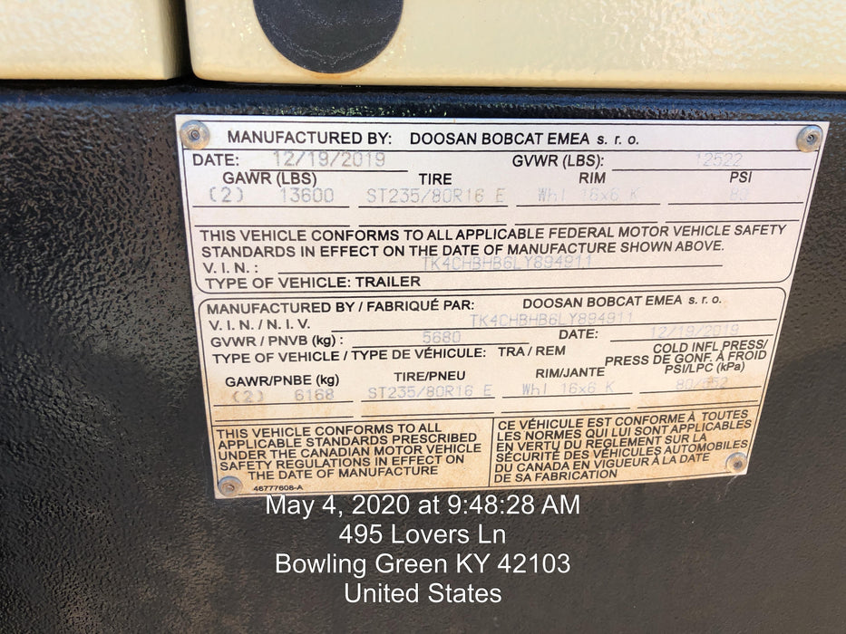 2020 DOOSAN XHP750WCU-T4F