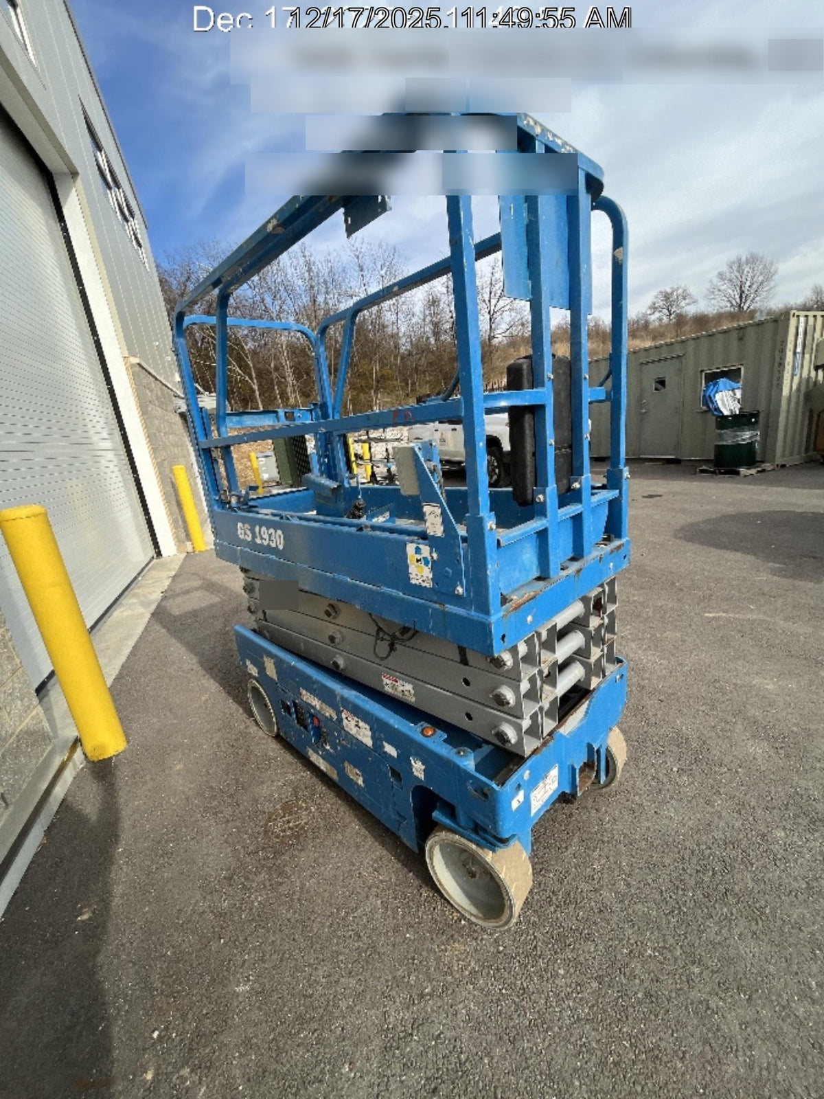 2020 Genie GS-1930 Solid Non Marking Tires, Beacon, Folding rails with half height swing gate
