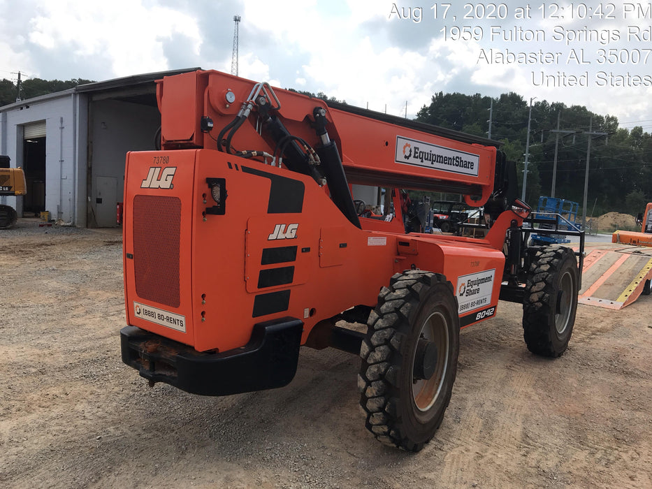 2020 Skytrak 8042 Canopy, Solid Tires, Work Lights, Beacon, Aux Hydraulics, Back up Alarm, Lifting Eye, ES Decals