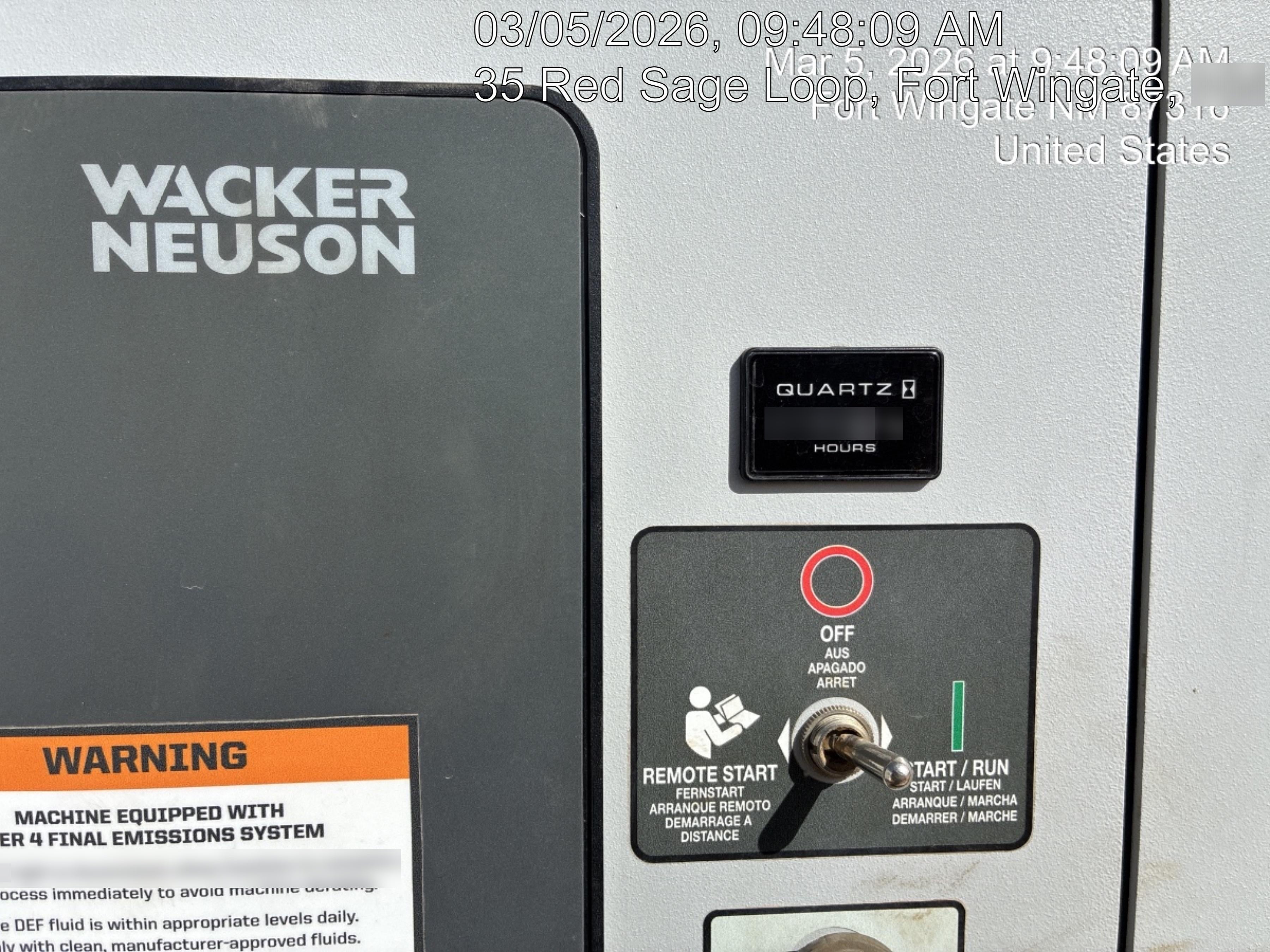 2019 WACKER NEUSON G130