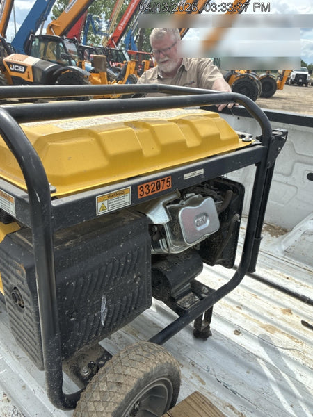 2023 Atlas Copco P6500W 5.5kW, AC390FD Gasoline Engine, Wheel & Handle Kit, (2) 120V Duplex 15A + (1) 120/240V 30A Twist Lock