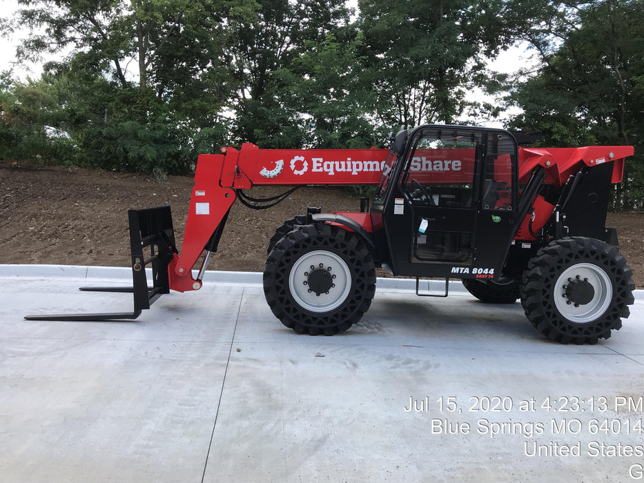 2020 Manitou MTA8044 Cab/Heat/Air, Solid Tires, Work Lights, Beacon, Aux Hydraulics, Back up Alarm, Lifting Eye, Mirrors, ES Keypad