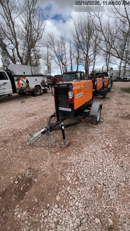 2022 Lincoln Electric LE400 Kubota V1505, Trlr, Cable Rack, Light Kit, ES Decals, T3