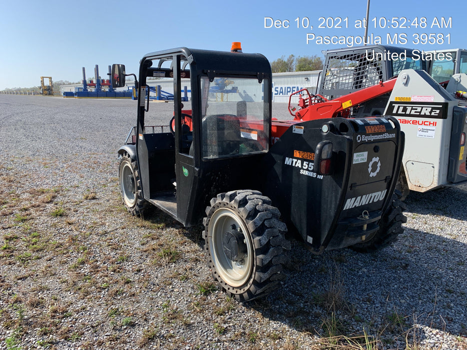 2020 Manitou MTA5519 Canopy, Solid Tires, Work Lights, Beacon, Aux Hydraulics, Back up Alarm, Mirrors, ES Keypad