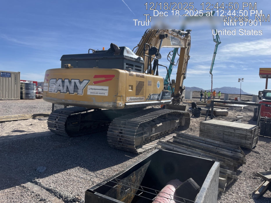 Sany SY215 24/36/48" Buckets, Hydraulic QC