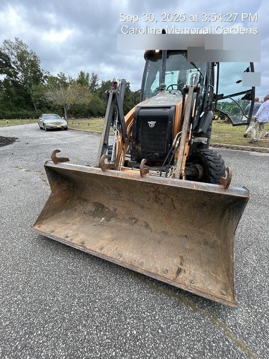 2020 Case 580N EP - Extendable Backhoe Cab/Heat/Air, 4WD, Extendable Stick, Pilot Controls, 2 Way Hydraulics, Ride Control, TAG Manual QC