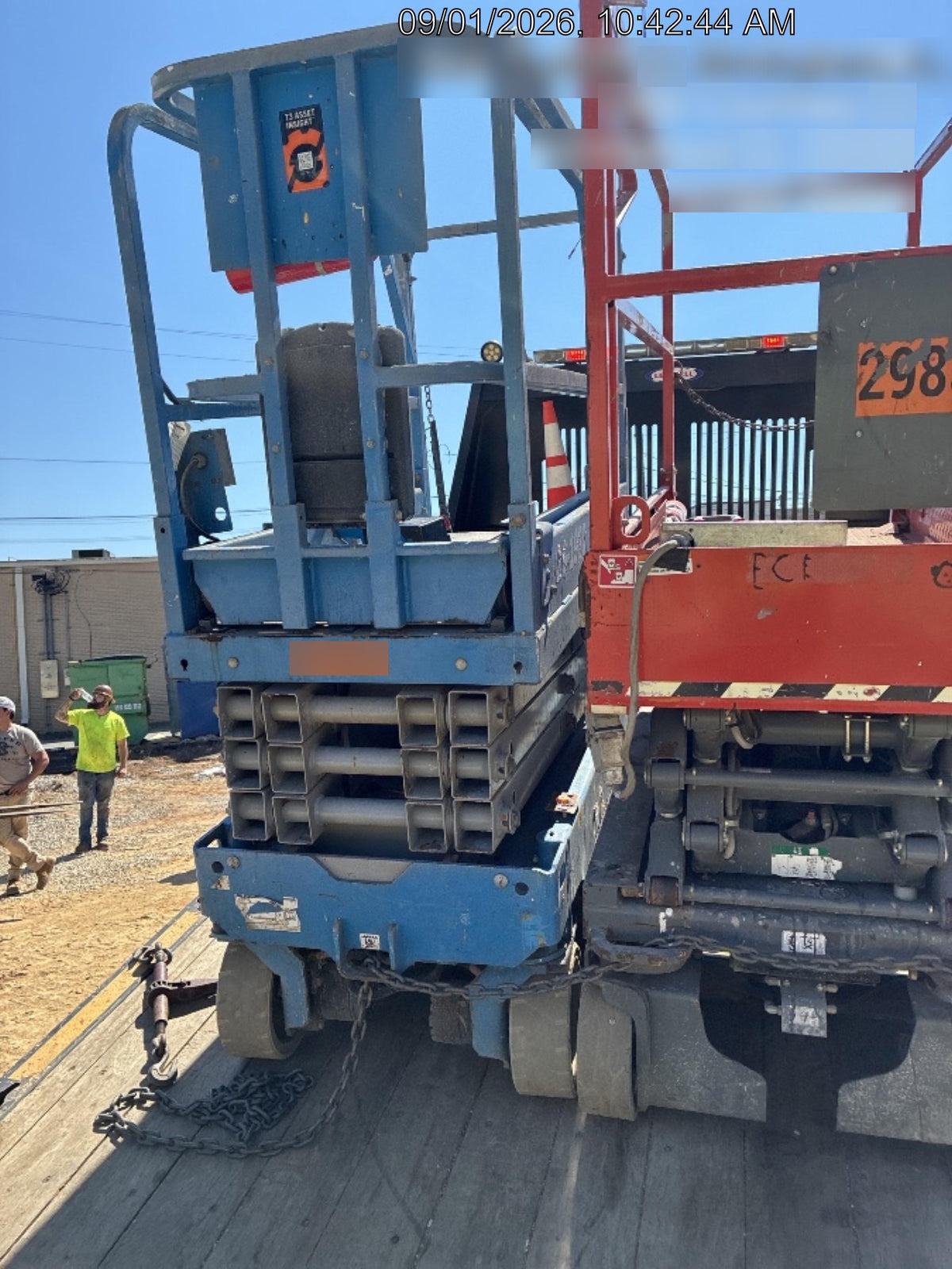 2019 Genie GS-1930 Fixed Rails with Chain Entry
