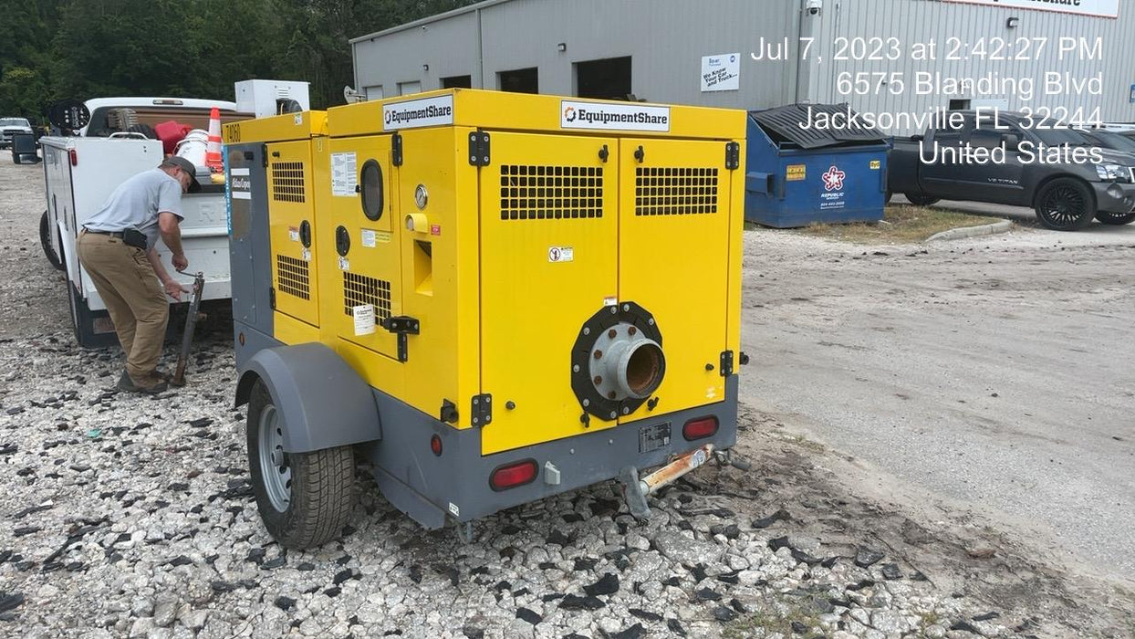 2020 ATLAS COPCO PAS 150 HF CS Enclosed