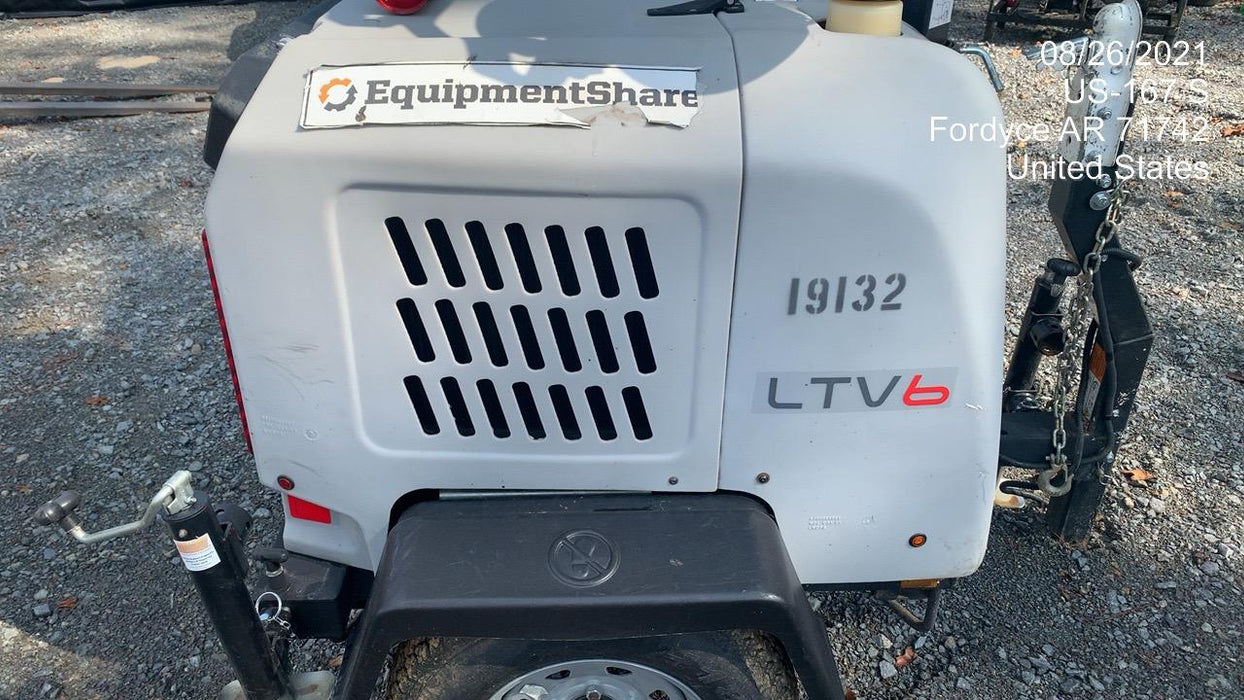 2018 Wacker Neuson LTV6L-MH Wacker Neuson LTV6L Mobile Light Tower w/Fuel Level Sensor Installed