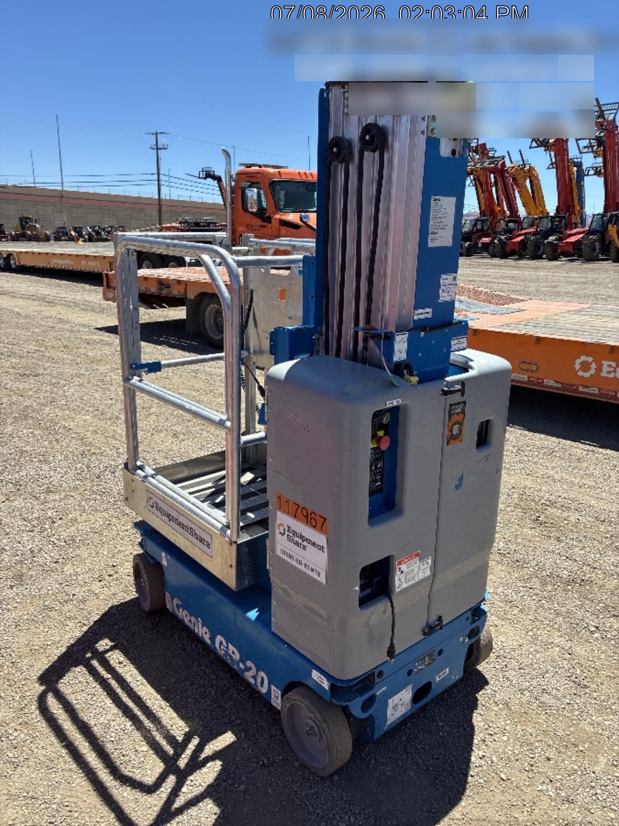 2020 GENIE GR-20