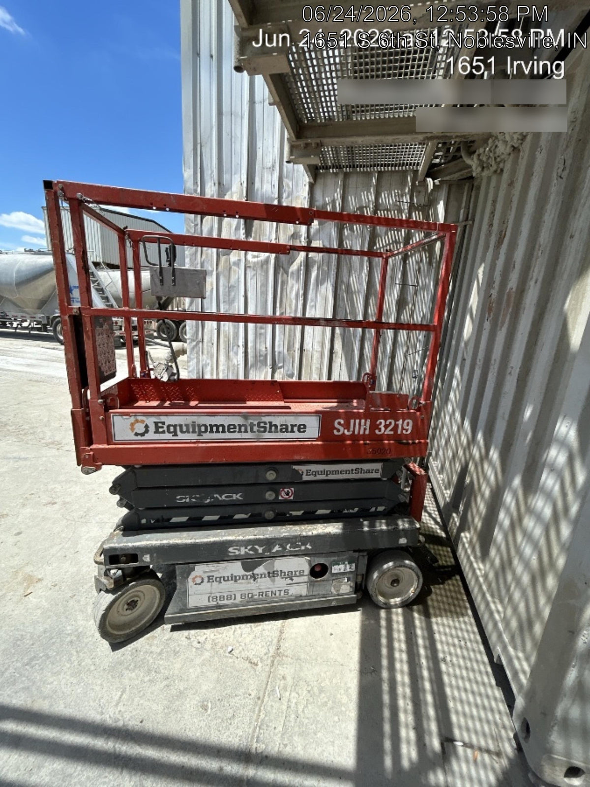 2019 Skyjack SJIII-3219 Standard Options, Trojan Batteries
