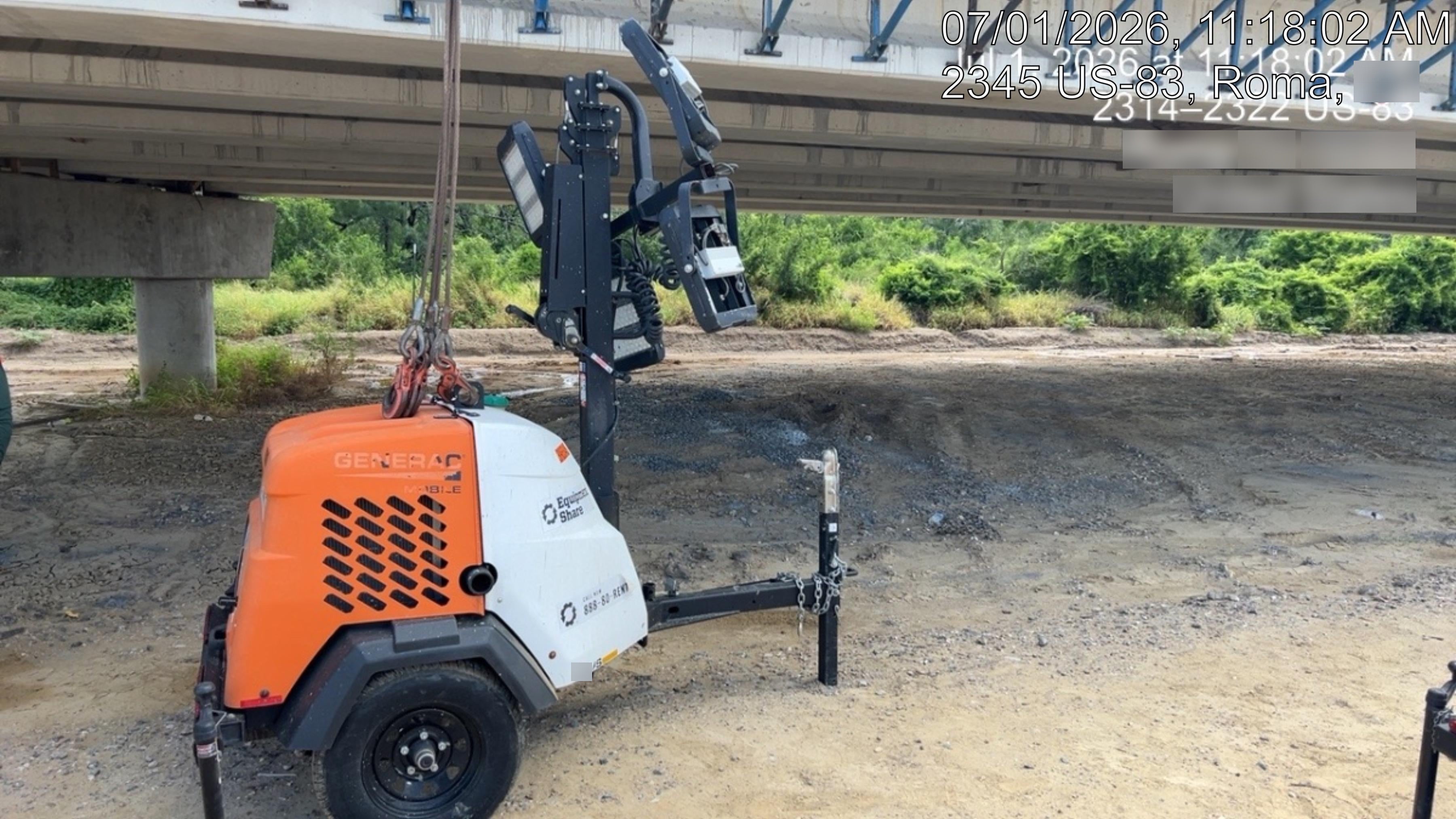 2024 Generac MLT2 Diesel, Flex Switch 120V Input, Powerzone Controller, 
(4) 320W LED Lights, 4kW Generator, 39.9 Gal Fuel Tank, 2" Ball, T3