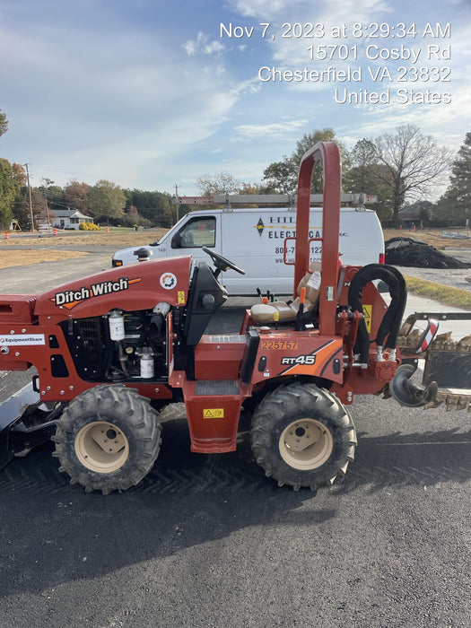 2022 DITCH WITCH RT45A