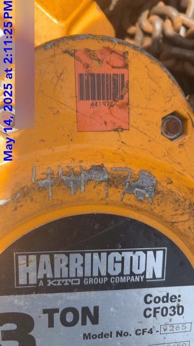 2024 HARRINGTON CF030-20